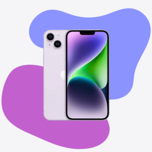 iPhone 14 - 128GB - Purple - Dual sim